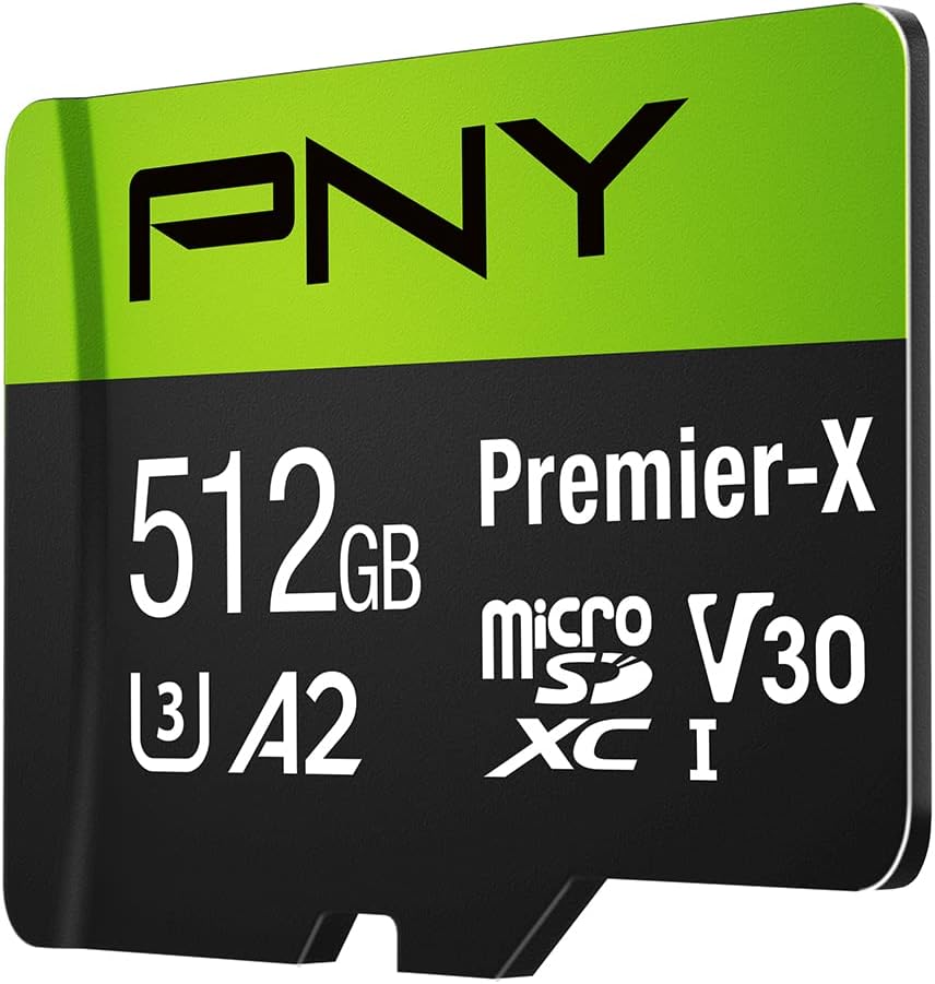 512GB U3 V30 microSDXC Flash Memory Card Pack of 2 J8921