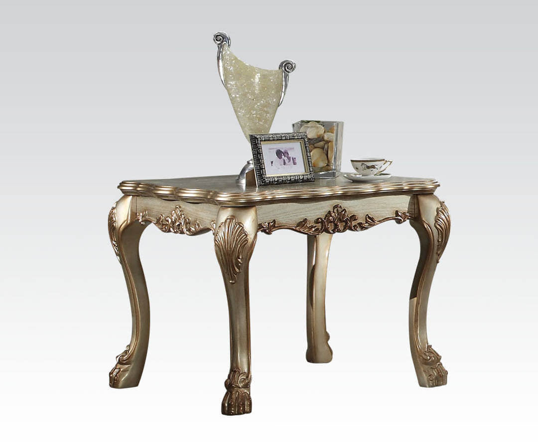 Gold Patina End Table G726581