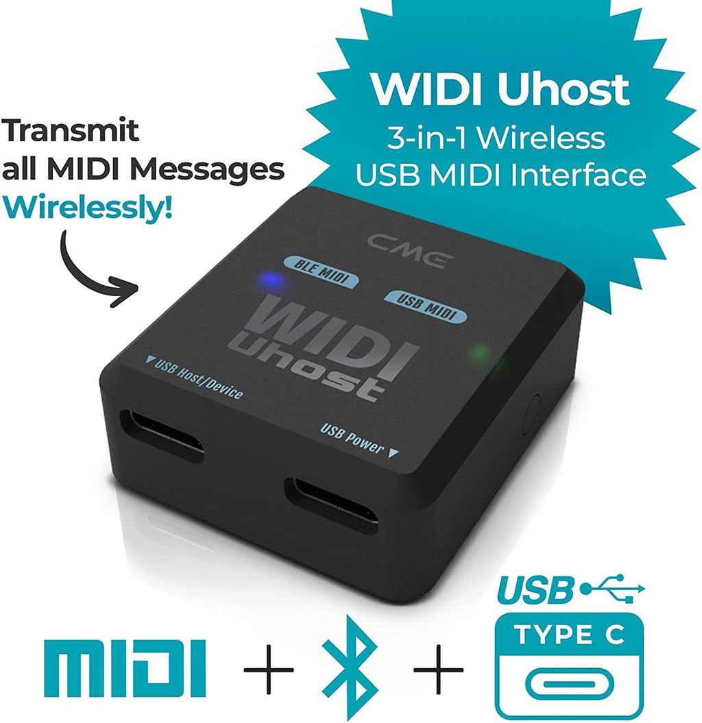 Bluetooth MIDI Adapter for 5-PIN DIN MIDI, Pack of 2 D190