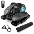 Under Desk Magnetic Elliptical Trainer with LCD Monitor Black F537