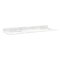 Marble Top for Rectangular Sinks 48x22 Centers 1 Hole Carrara J579