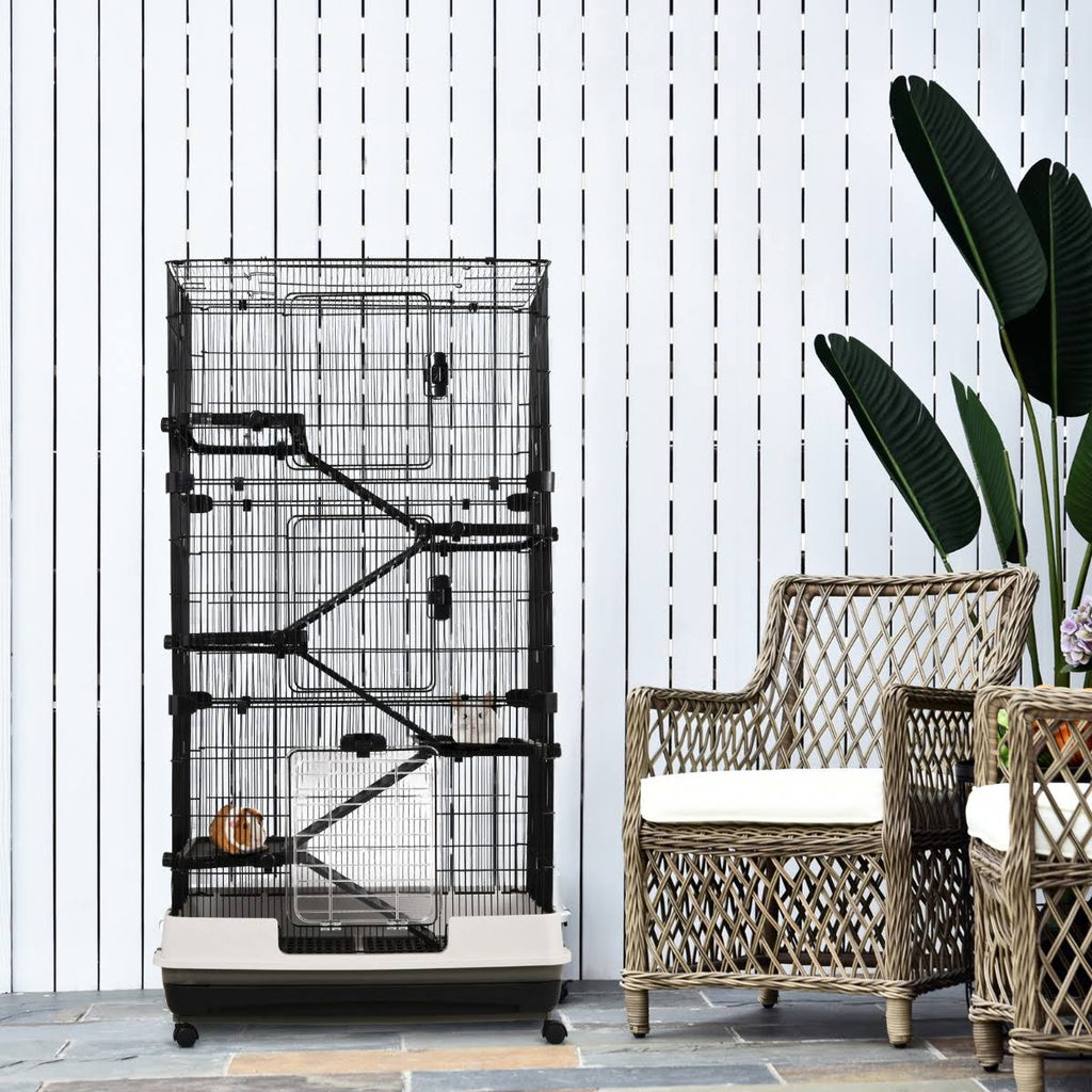 5-Tier Rolling Small Animal Rabbit Cage S901