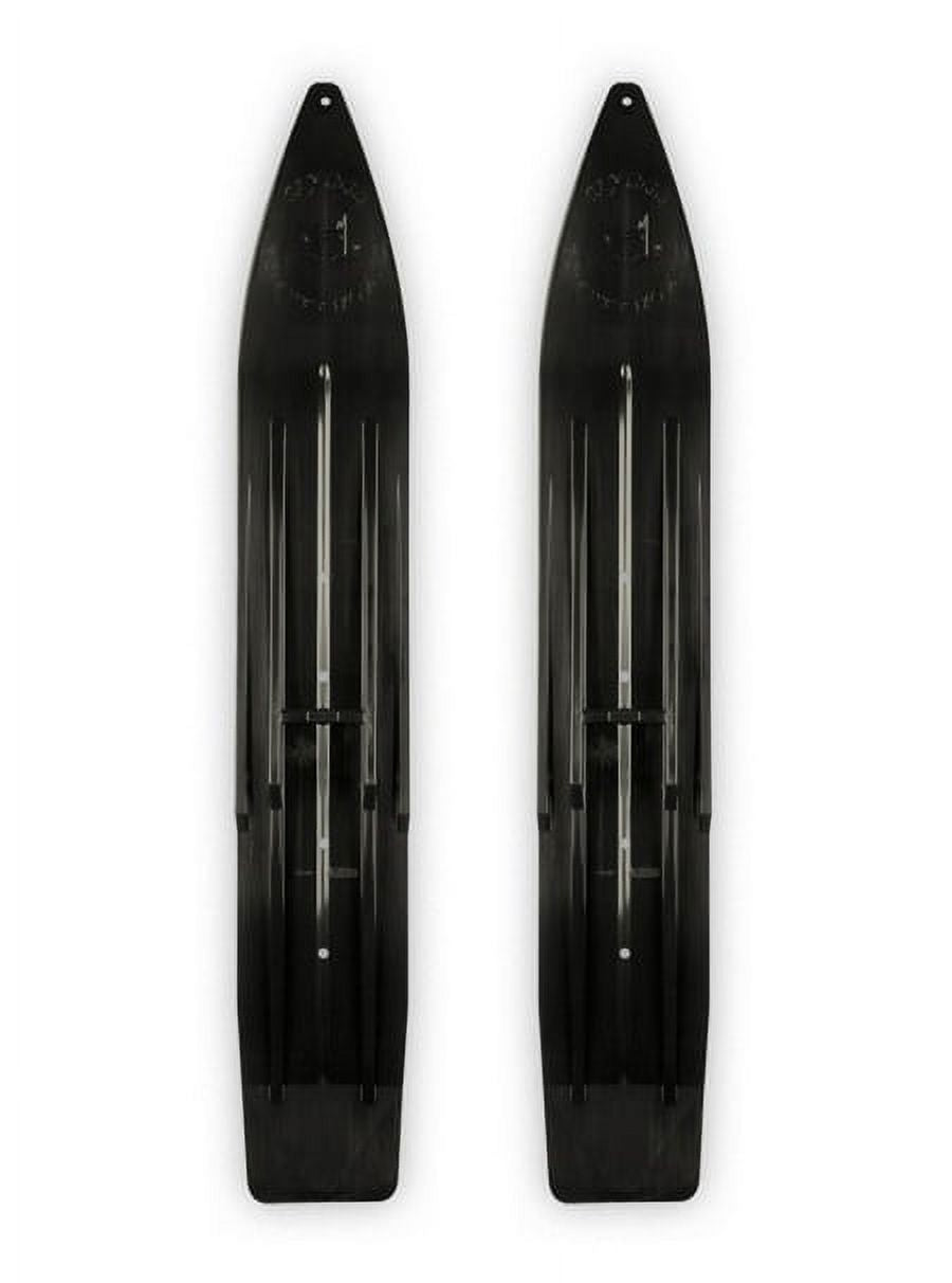 Black Snowmobile Skis F904220
