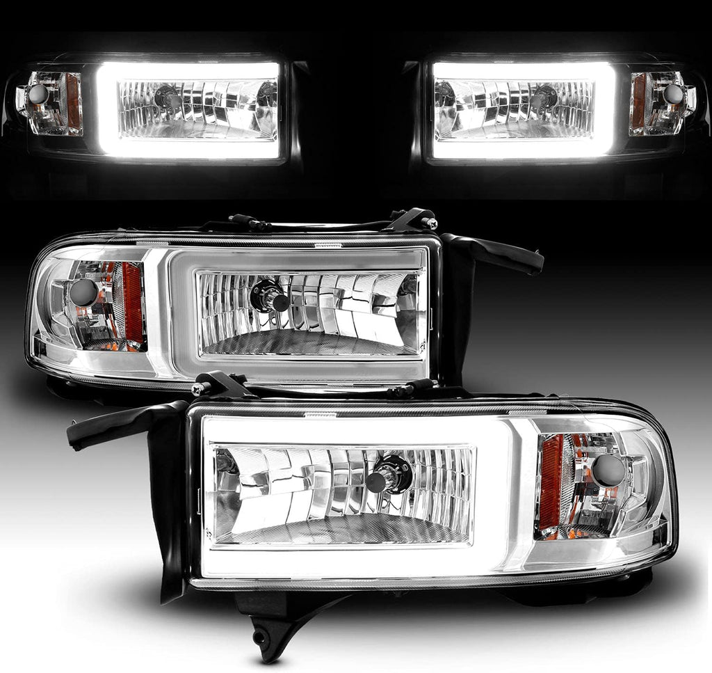 Replacement Headlights Set for Dodge Ram 1500 2500 3500 O4912