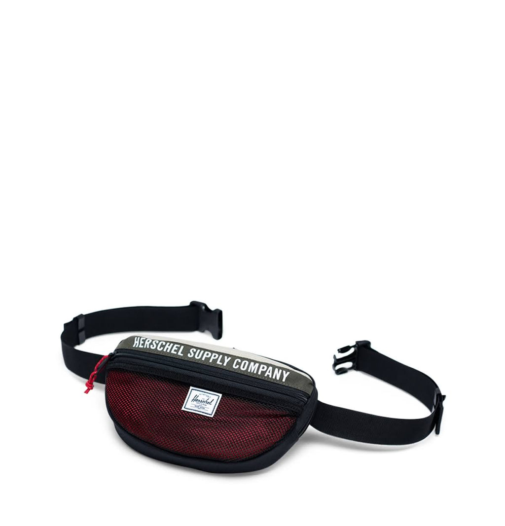 Dark Olive Overcast Black Red Bags F17574