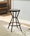 Black Industrial Barstool I3660
