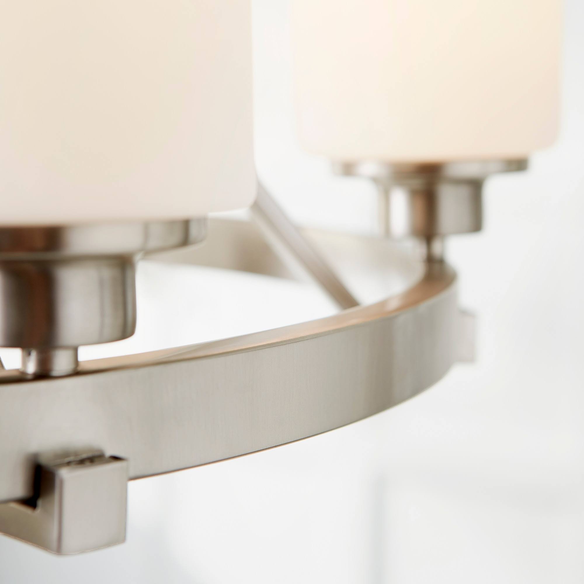 6 Light Oiled Bronze Chandelier A42305