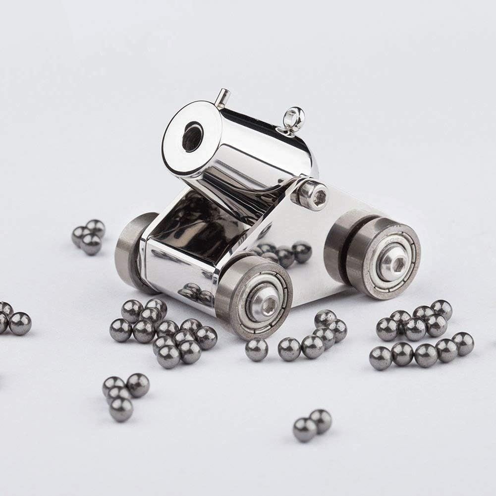 Mini Cannon Model Kit Metal Scale Replica with Pellets K262770