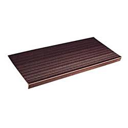 Vinyl Stair Tread with Square Nose 24x22L I952075