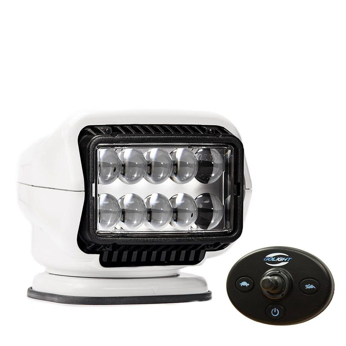 White LED Stryker Searchlight with Wired Dash Remote H280