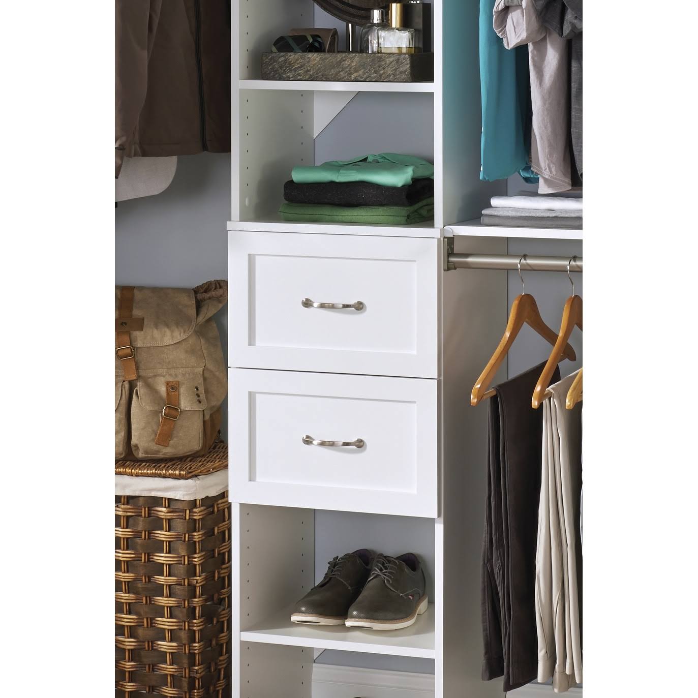 Natural Gray Closet Organizer W398796