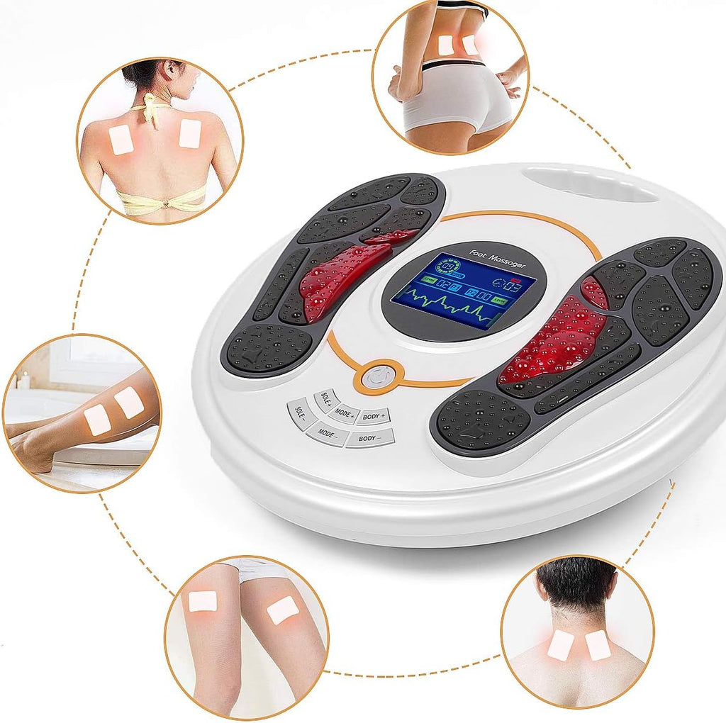 Foot and Leg Massager with 4 Electrode Pads G34251