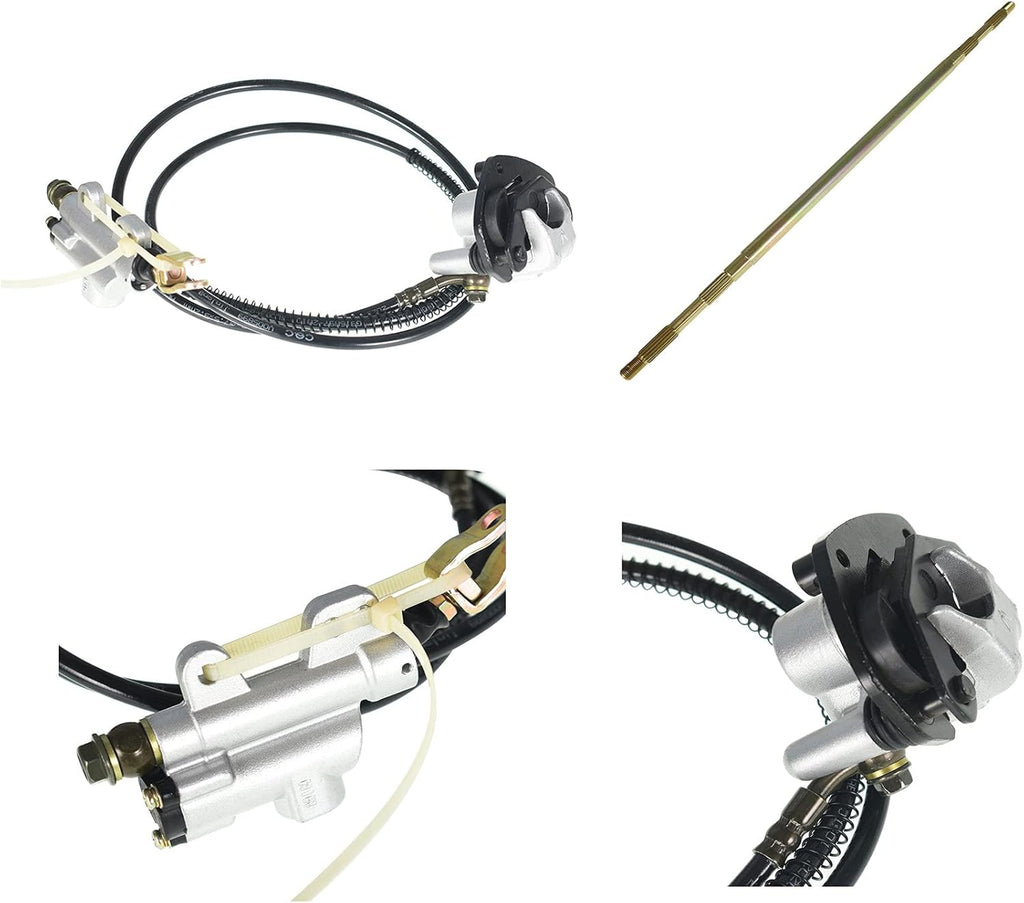 Rear Live Axle Kit Brake Assembly for Drift Trike Go Kart W5531