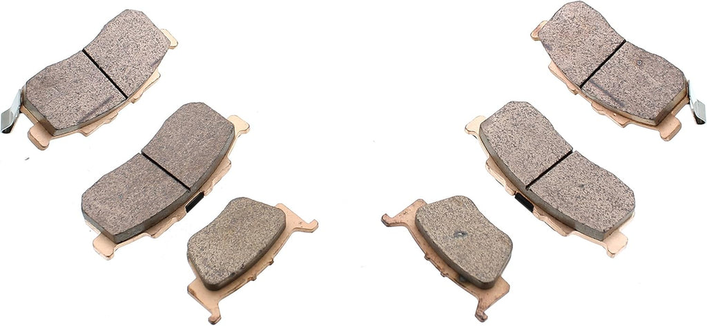 Front & Rear Brake Pads Pack of 2 R823