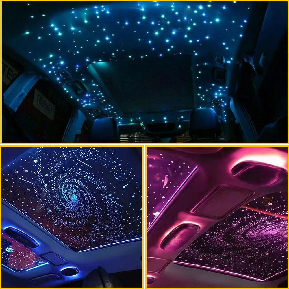 500pc Fiber Optic Car Headliner Star Light Kit Remote V18895