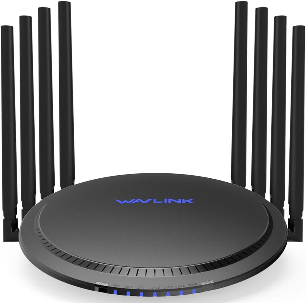 Gigabit WiFi Router 3000Mbps Wireless Gaming Router with USB 3.0 Ports Pack of 2 O902270