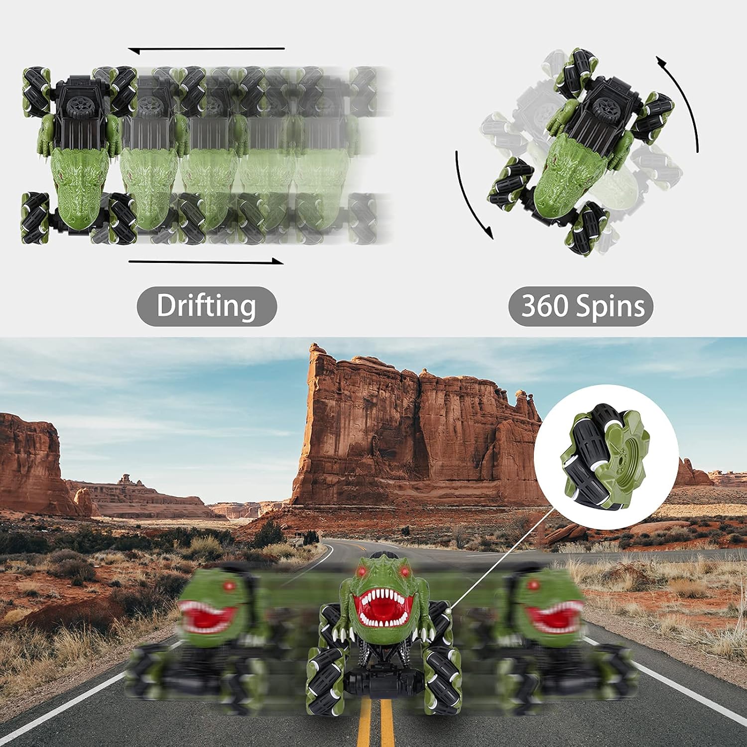 1:15 Scale 4WD Stunt RC Car S6932