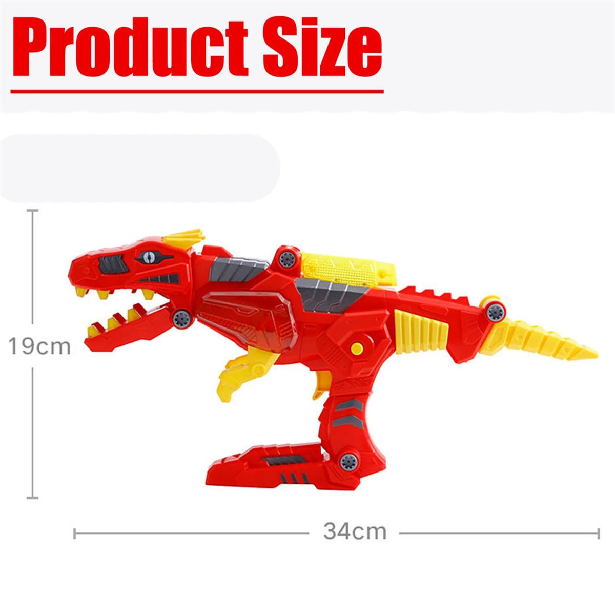 Transforming Dinosaur Toy 3 In 1 Charge Morpher S679