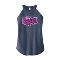 Juniors High Neck Tank Top L9393