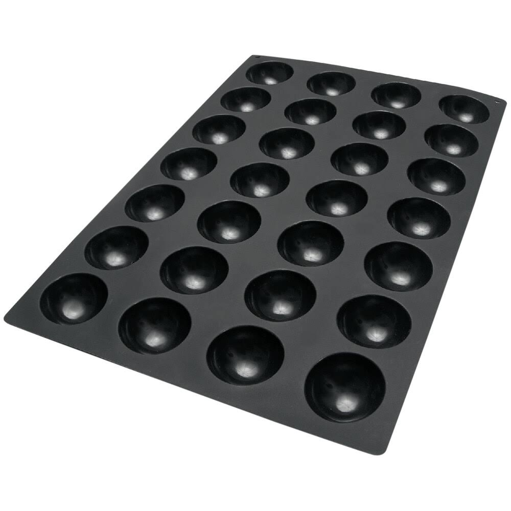 28 Compartment Semi-Spheres Silicone Baking Mold K303214