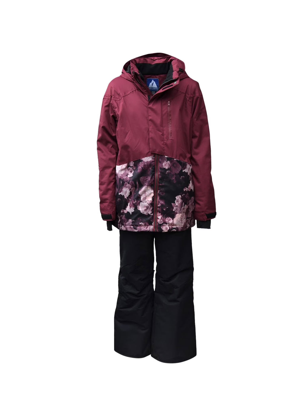 2 Pc Snow Suit Ski Jacket and Pants Set B852