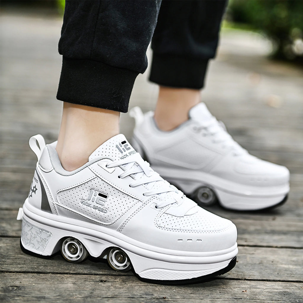 Roller Skate Shoes 2-in-1 Invisible Roller Skates U742190
