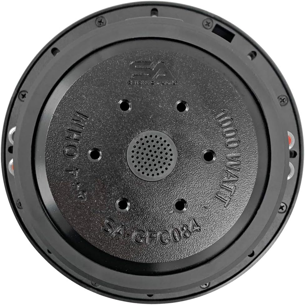 8 Inch 1000 Watt Max Power Dual 2 Ohm Car Audio Subwoofer L101