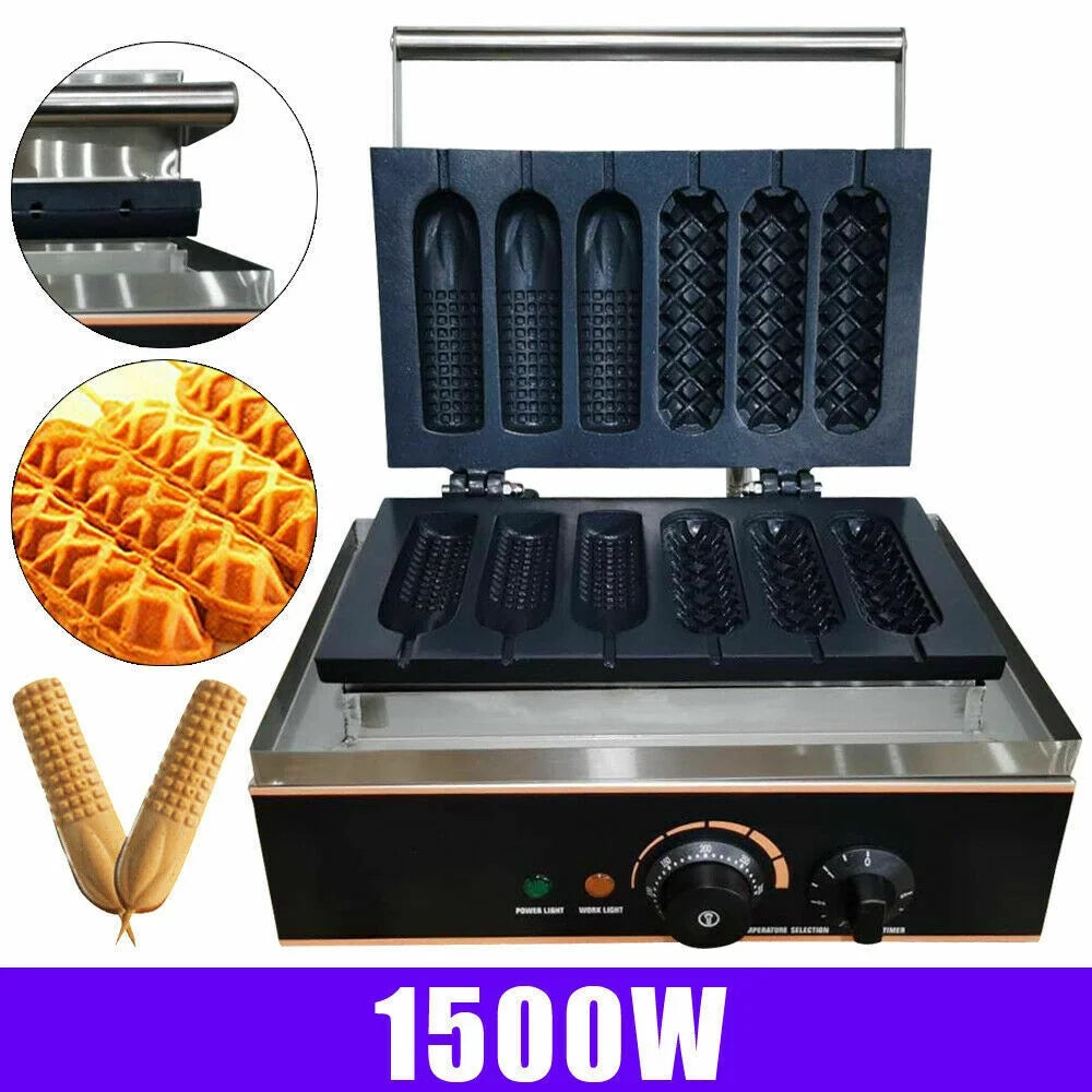 Electric Waffle Machine Iron Baker Machine 110V T9811