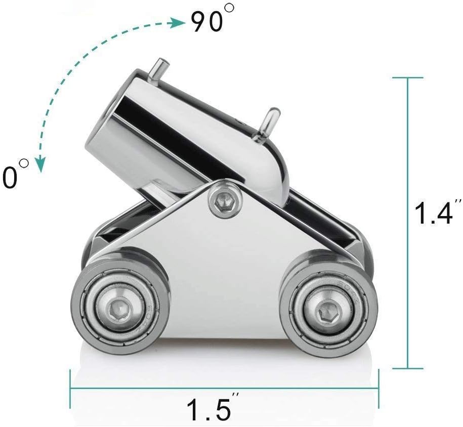 Mini Cannon Model Kit Metal Scale Replica with Pellets K262770
