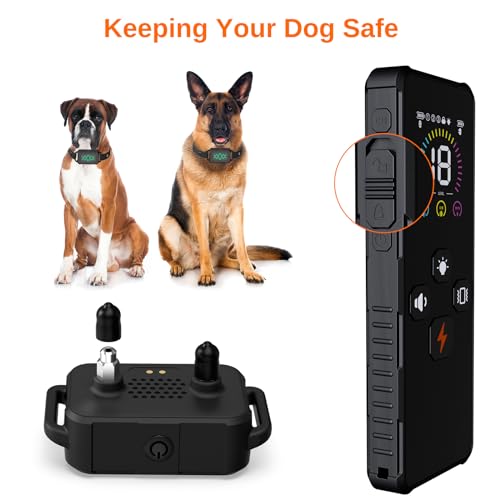 Electric Dog Training Collar with Remote, IPX7 Waterproof V304