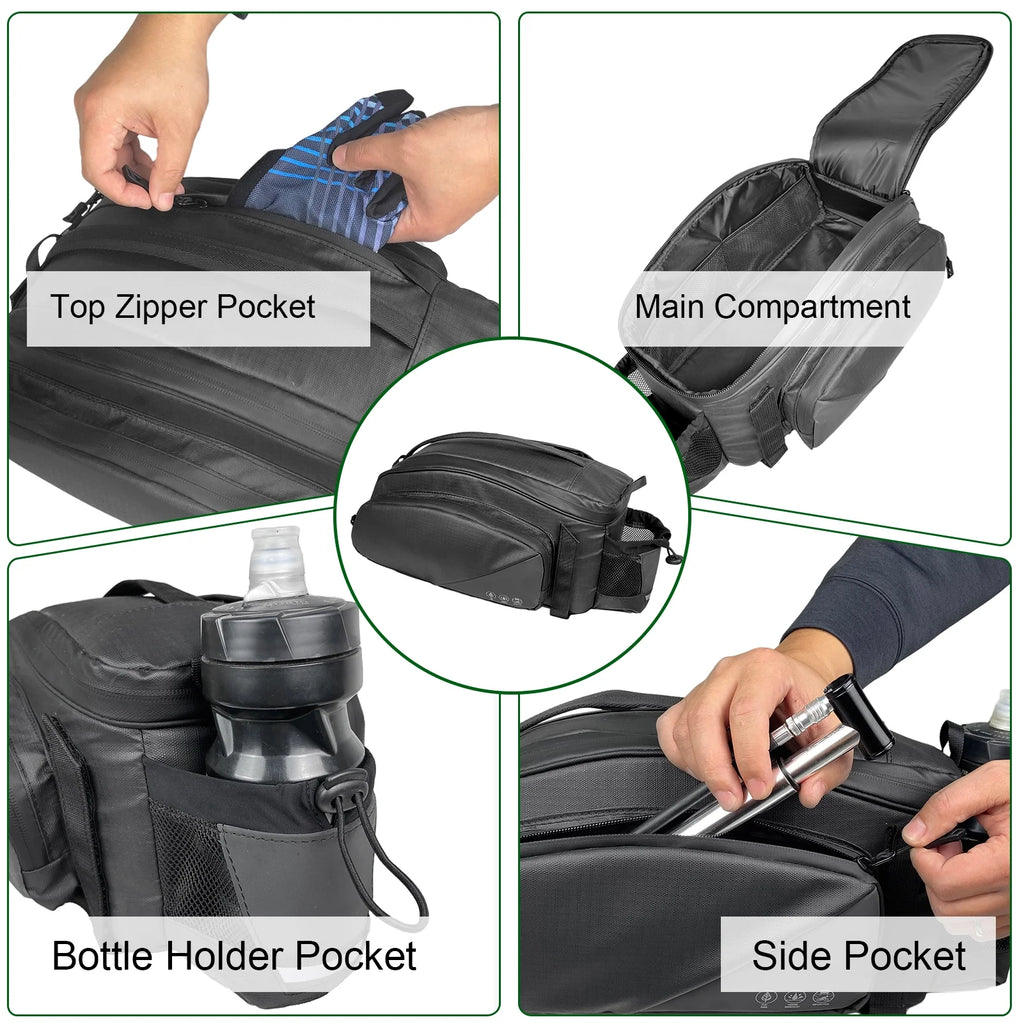 Bicycle Rear Seat Carrier Bag K555