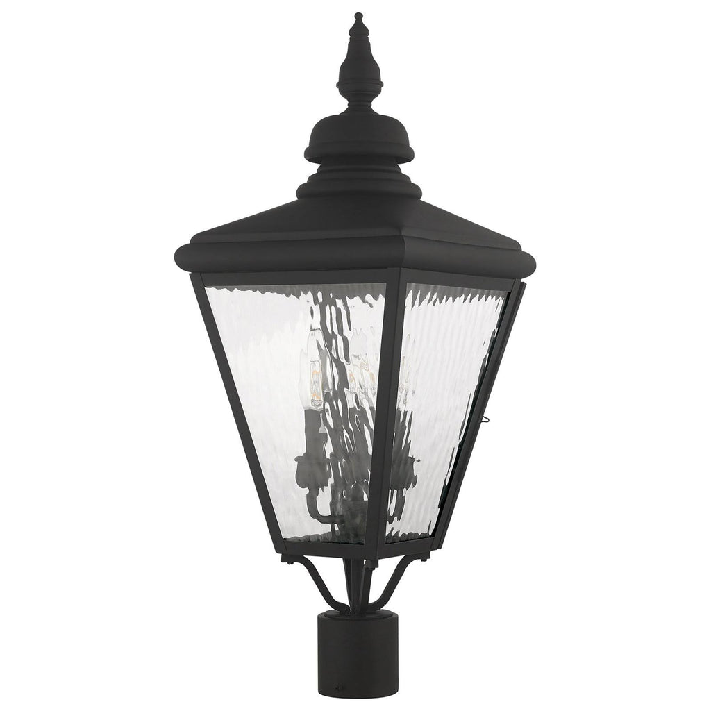 Antique Brass Post-Top Lantern J528538