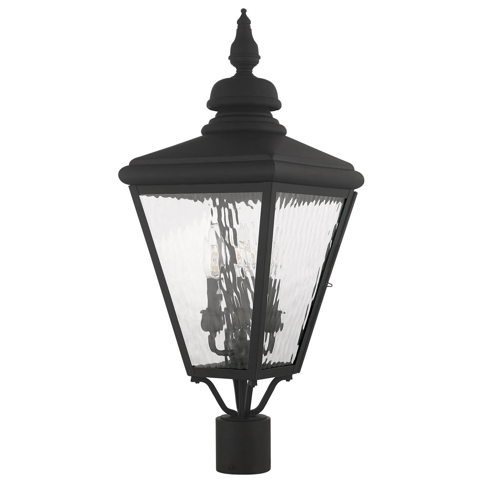 Antique Brass Post-Top Lantern J528538
