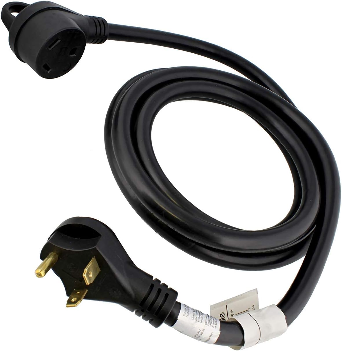 30A 25ft RV Power Cord with Grip Handle & Indicator Light, Pack of 2 Y369477