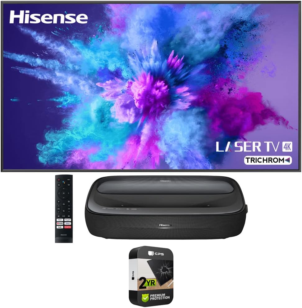 100" LASER TV 4K Projector & ALR Screen Bundle X8200
