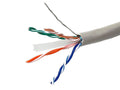 Cat.6 STP Network Cable, 500', Gray D537