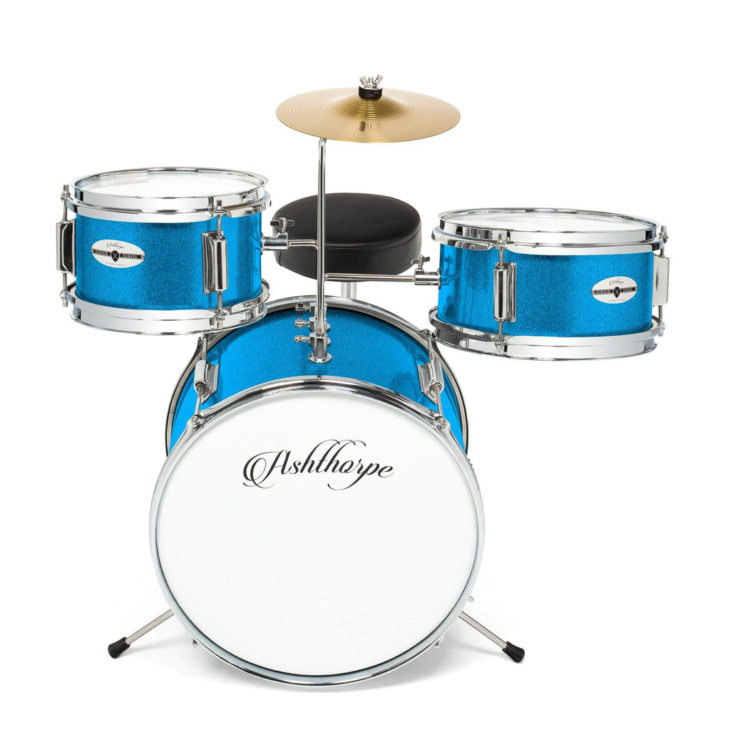 3-Piece Junior Drum Set with Bass, Throne, Cymbal, Pedal X8611