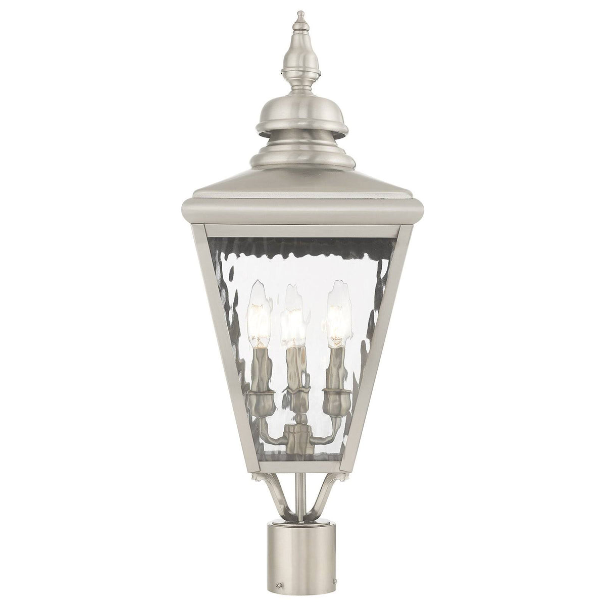 Antique Brass Post-Top Lantern J528538