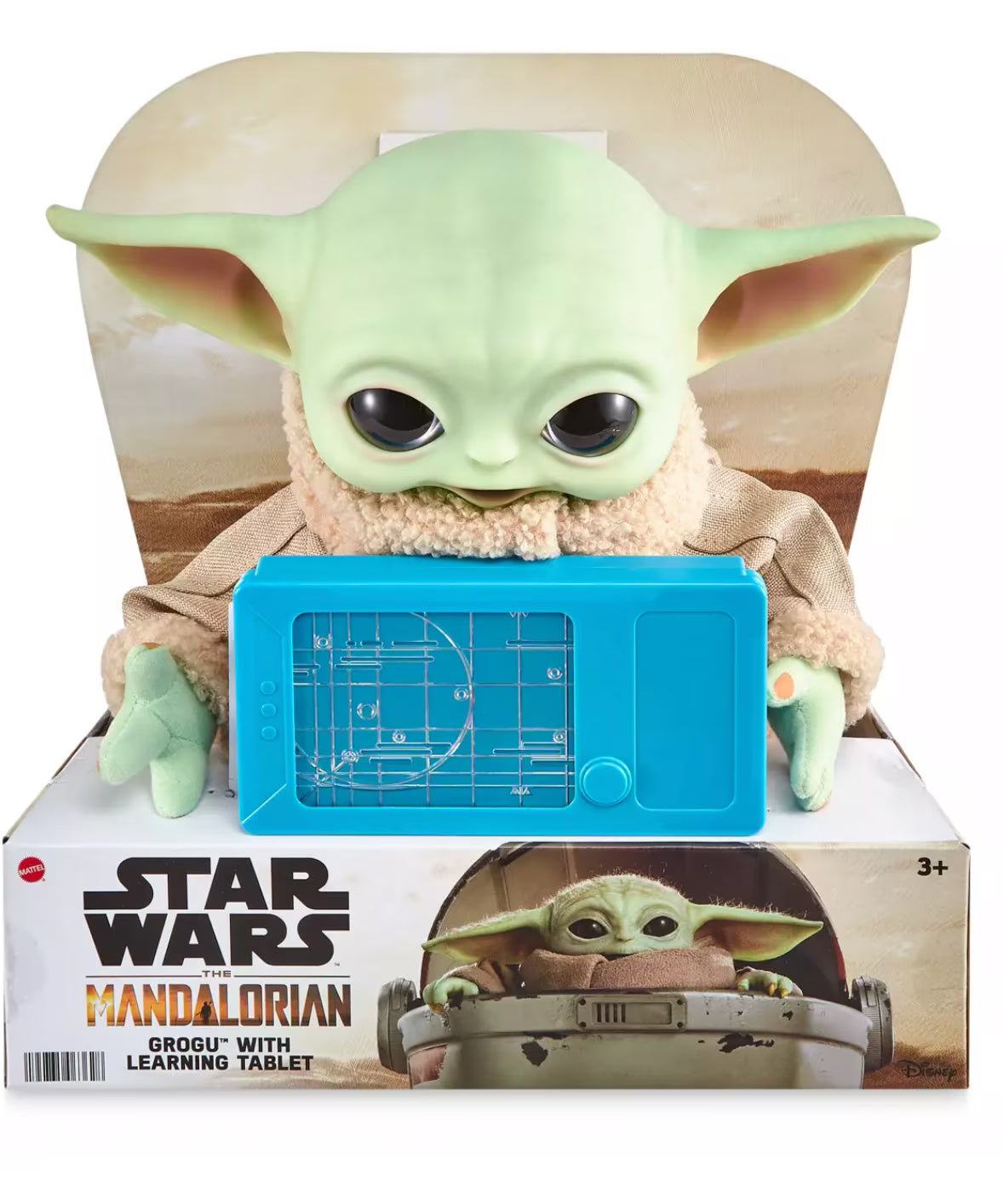 Grogu with Learning Tablet Plush S604