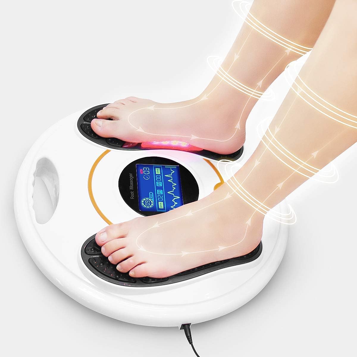 Foot and Leg Massager with 4 Electrode Pads G34251