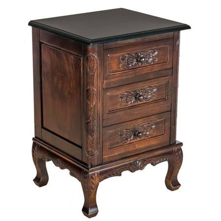 Carved 3 Drawer Accent Chest A5916