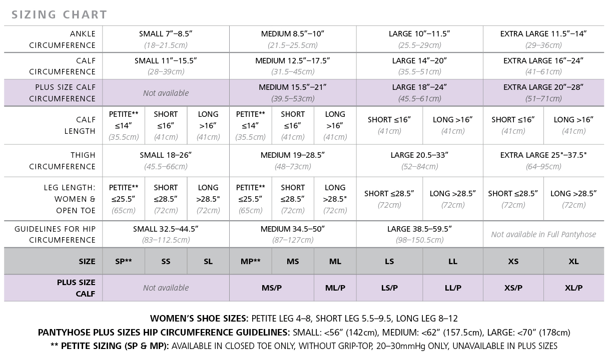 30-40 mmHg Select Comfort Pantyhose G85729