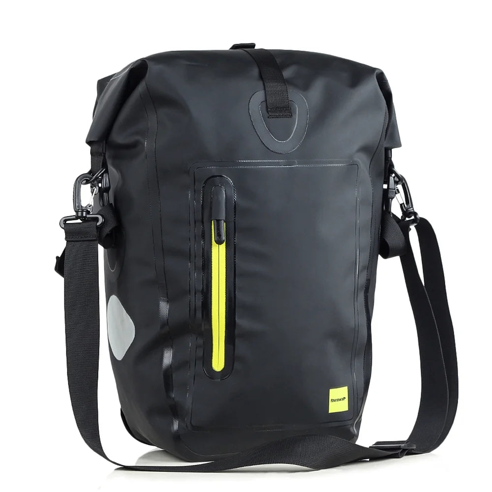 25L Waterproof Bike Rear Rack Pannier Bag X4339
