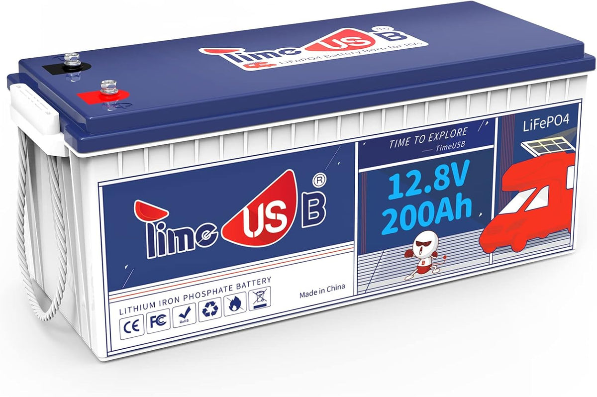 12V 100Ah LiFePO4 Battery with 100A BMS T477