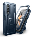 Navy Blue Shockproof Rugged Case with Kickstand Y2652
