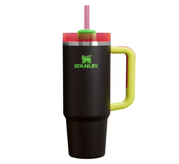 Black Neon Stainless Steel Tumbler 40oz M65219