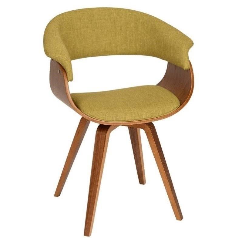 Green Fabric Accent Chair F35691