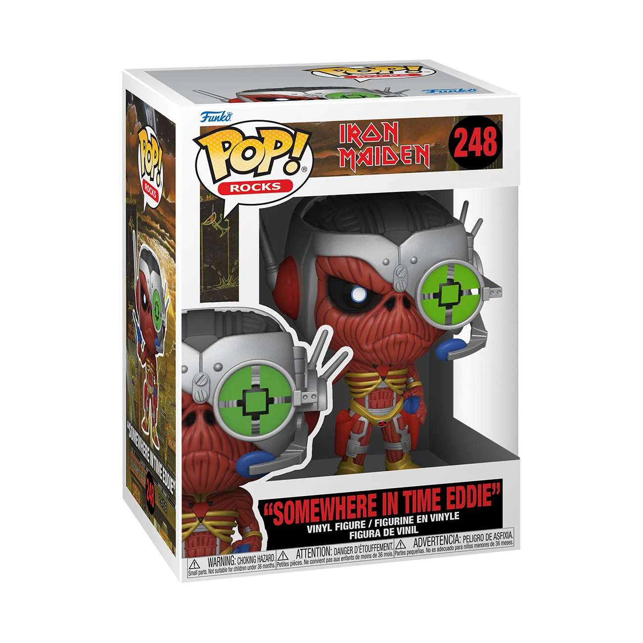Iron Maiden Eddie Somewhere in Time Vinyl Figure with Chase Vinyl Figure M446