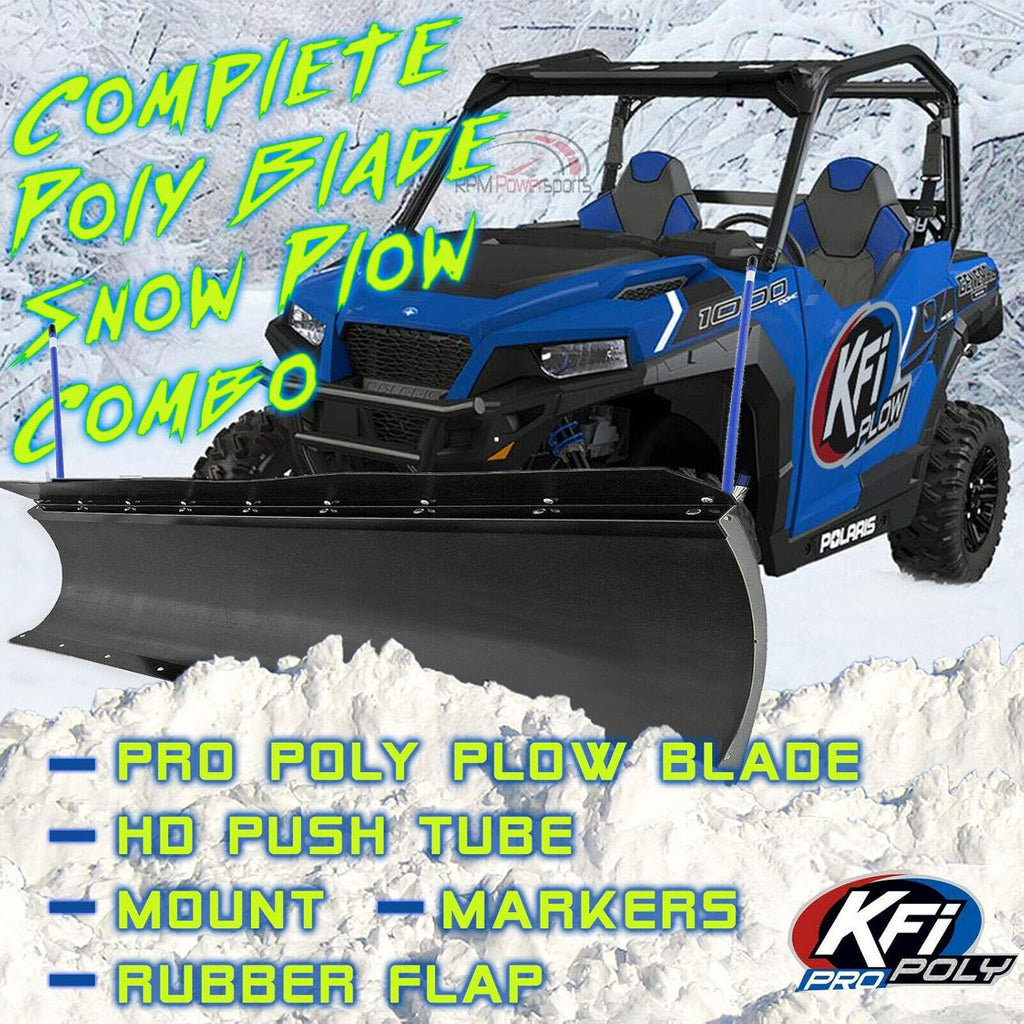 60" Poly Snow Plow & Mount for Polaris Ranger 570 UTV N27862