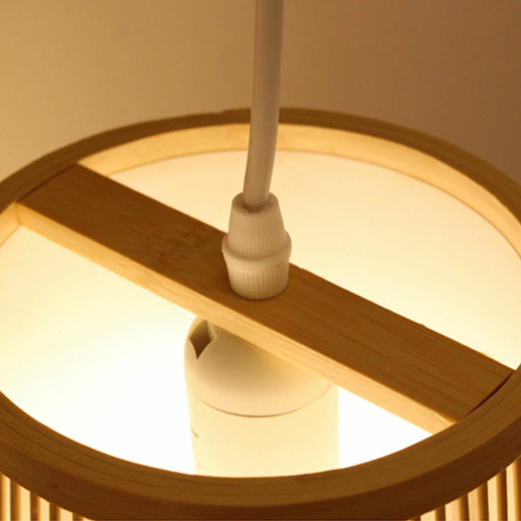 Vintage Bamboo Wicker Rattan Wall Sconce Lamp O490301
